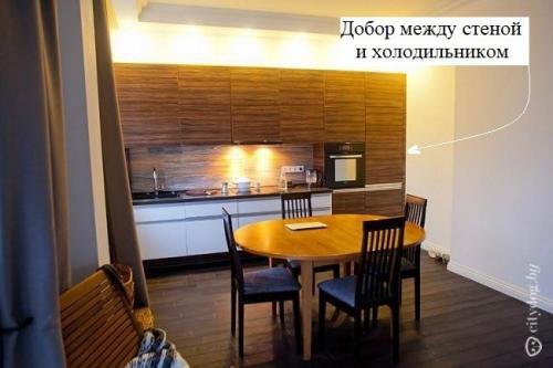 Прямая кухня от планировки до дизайна. Особенности дизайна прямой кухни + 120 идей оформления в фото 12