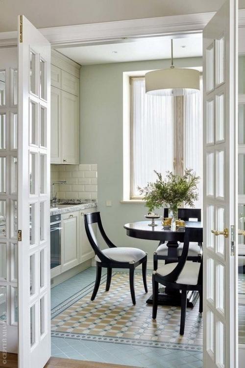 Прямая кухня от планировки до дизайна. Особенности дизайна прямой кухни + 120 идей оформления в фото 01