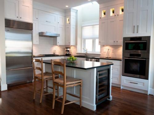 Виды кухонных гарнитуров. Типы кухонной планировки: расставляем гарнитур правильно