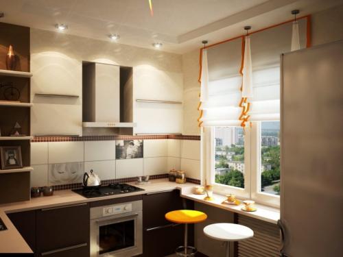 Дизайн маленькой кухни в хрущевке. Основные рекомендации по оформлению дизайна кухни в хрущёвке