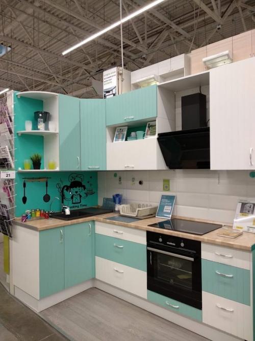 Модульная кухня Леруа. 30 кухонь из каталога Леруа Мерлен