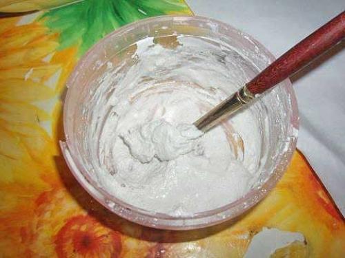 Чем лучше красить гипсовые фигурки. Мастер-класс по реставрации гипсовых фигурок или Дачные зарисовки-5