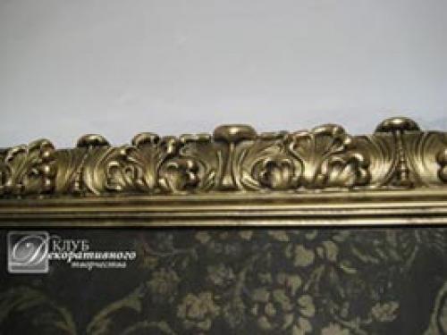 Как состарить гипсовую фигурку. 