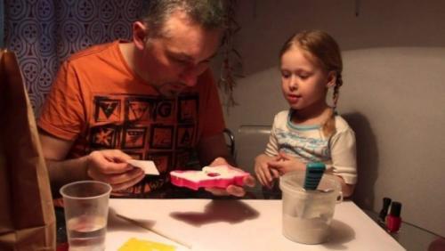 Раскрашиваем садовые гипсовые фигурки.. Как разводить гипс правильно