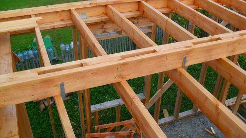 Каркасно брусовый дом. Каркасный дом из бруса своими руками