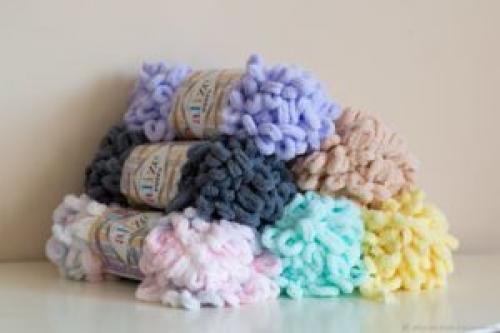 Размеры пледа Ализе Пуффи. Расход пряжи Ализе Пуффи на плед