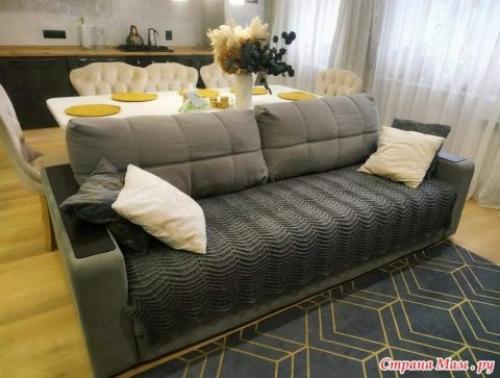 Однотонный плед крючком. Вяжем плед крючком, большая подборка схем и описаний