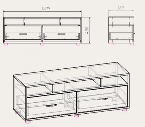 Расчет прикроватной тумбочки. Изготовление прикроватной тумбы – чертежи и подготовка