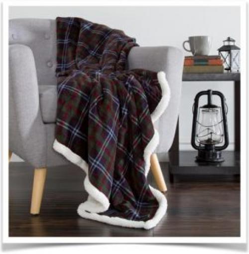 Какие пледы самые теплые. Теплый, мягкий, комфортный плед