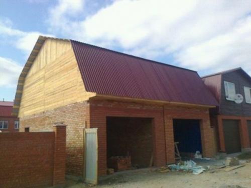 Варианты крыши гаража. Виды гаражных крыш