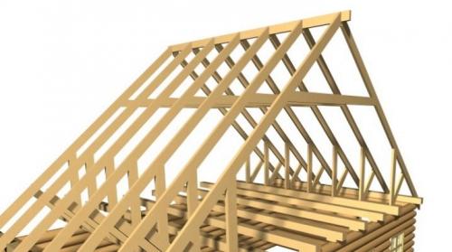 Двускатная крыша чертеж. Конструкция стропильной системы двускатной крыши