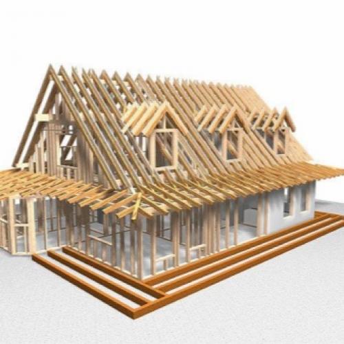 Двухскатная крыша на гараж. Устройство и достоинства двухскатной крыши для гаража 15