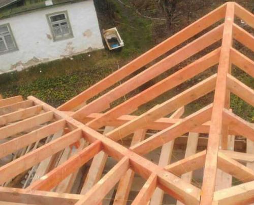 Стропильная система двухскатной крыши. Монтаж двухскатной крыши 35