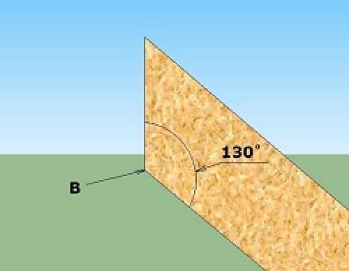 Висячая стропильная система двускатной крыши. Устройство двускатной крыши с висячими стропилами.