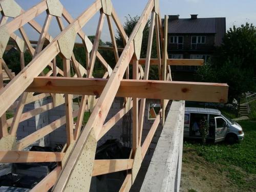 Стропильная система двухскатной крыши. Монтаж двухскатной крыши