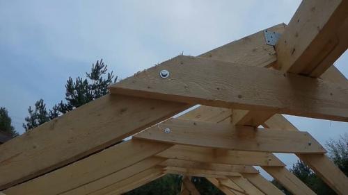 Стропильная система двухскатной крыши. Монтаж двухскатной крыши