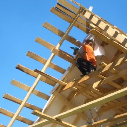 Стропильная система двухскатной крыши своими руками. Устройство 03