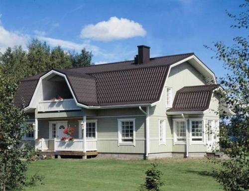 Асимметричная двухскатная крыша с разными скатами. Виды двухскатных крыш