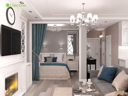 Ремонт в однокомнатной квартире. Дизайн-проект для ремонта однокомнатной квартиры