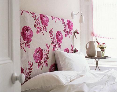 Удивительно легко: создание мягкого изголовья кровати из лоскутов 10