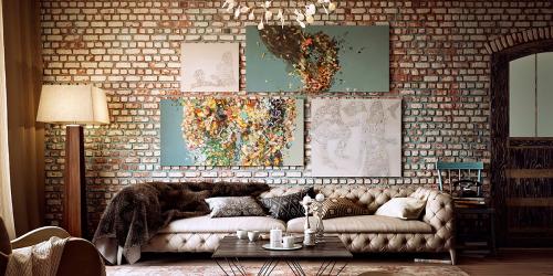 Печать на холсте. Заблуждение №1 — Любой принт на холсте можно повесить в интерьер.