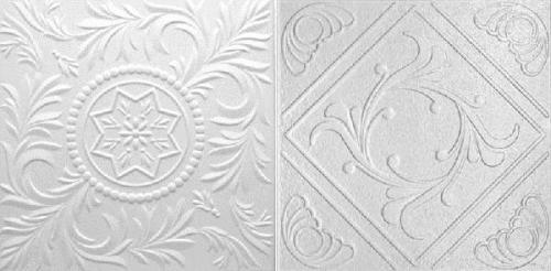 Что такое пенопластовая плитка. Особенности потолочной плитки из пенопласта