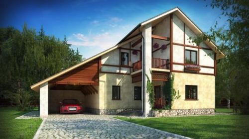 Виды и варианты двухскатных крыш. Виды двухскатных крыш