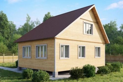 Двускатная крыша с разными скатами. Для чего делают разные скаты