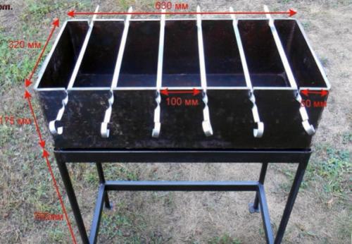 Барбекю своими руками из металла. Как сделать мангал своими руками из металла
