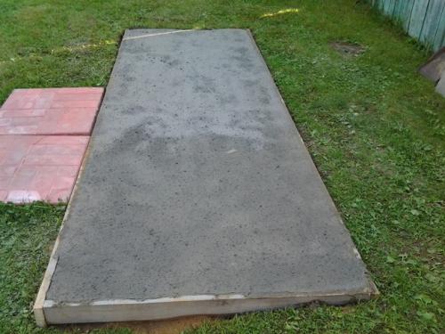 Барбекю для дачи своими руками. Закладка фундамента