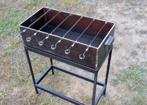 Барбекю своими руками из металла. Как сделать мангал своими руками из металла