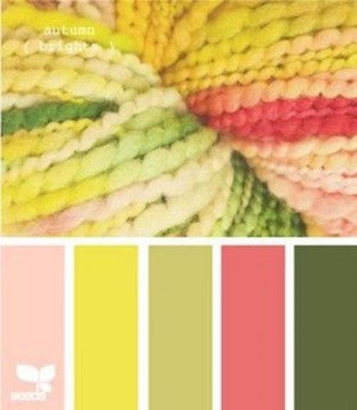 Как подобрать цвет пледа. Мини-памятка: как правильно сочетать цвета в вязании