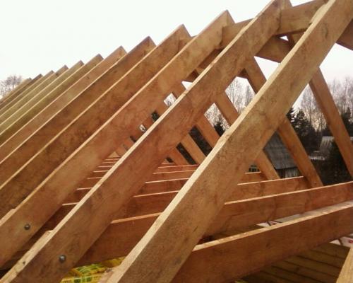 Двускатная крыша в двух уровнях. Основные понятия и термины