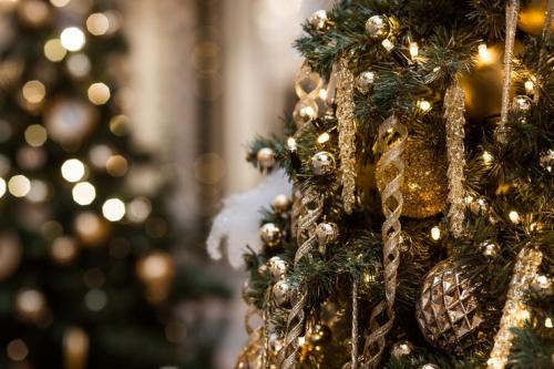 Какие цвета наиболее популярны для новогодних украшений. Каким цветом украшать елку в 2024