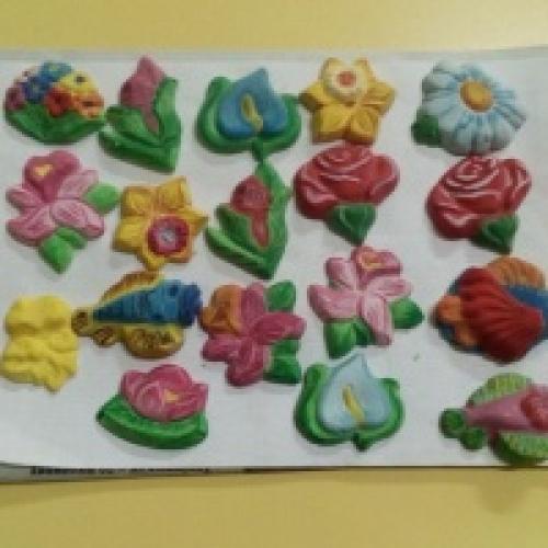 Как сделать раскраску гипсовой кошки безопасной для детей. Мастер-класс «Изготовление и раскрашивания гипсовых фигурок-магнитов»