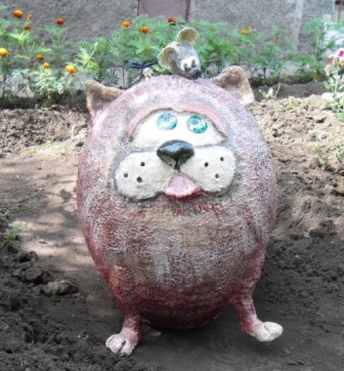 Восьмиконечный гипсовый кот: как сделать его ярким и узнаваемым 01