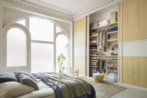 Дизайн и планировка спальни с гардеробной. Формирование интерьера