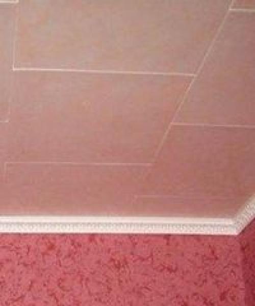 Какие материалы используются для производства потолочной плитки. Виды потолочной плитки