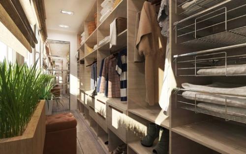 Как выбрать оптимальное место для обустройства гардеробной. №2. Выбор места для гардеробной