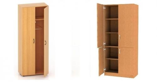 Компактная гардеробная комната белого цвета. Особенности и преимущества 14