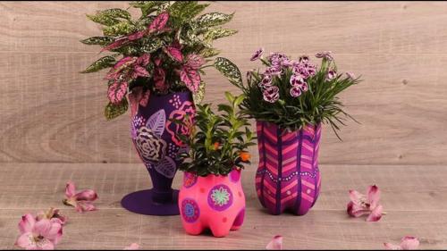 Переделка пластиковой бутылки: экологично и стильно 01