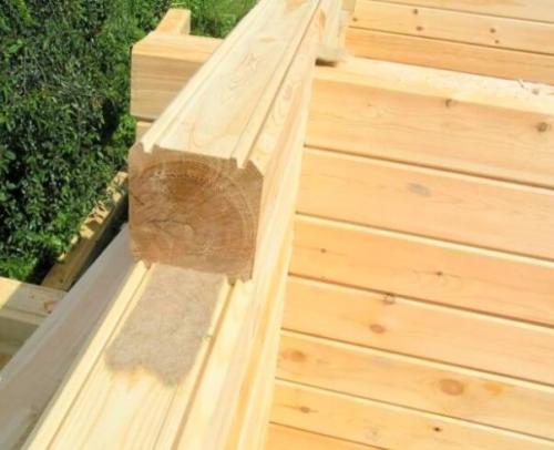 Какие плюсы имеет использование профилированного бруса. Профилированный брус