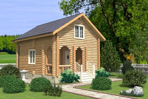 Какие виды дерева используются для производства цилиндрического бревна. Что такое оцилиндрованное бревно