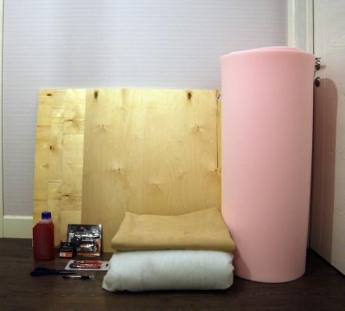 Можно ли создать мягкое изголовье для кровати из натуральных материалов. Рассказ о том, как мы делали изголовье для кровати