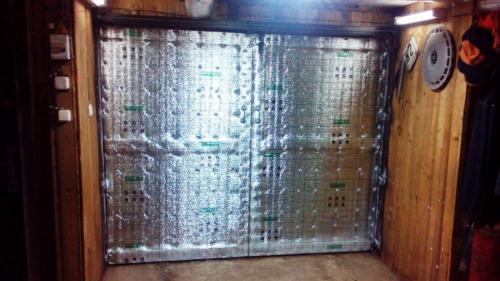 Как и чем утеплить гаражные ворота изнутри своими руками. Важность утепления