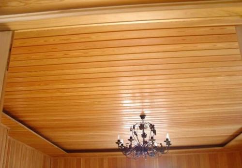 Чем обшить потолок на даче внутри недорого. Деревянная вагонка