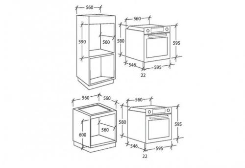 Какие преимущества имеет кухня со встроенной техникой Candy