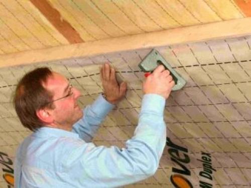 Как и чем утеплить потолок в частном доме. Минеральная вата 08