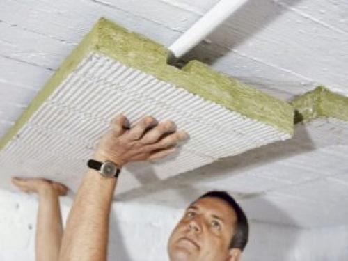 Как и чем утеплить потолок в частном доме. Минеральная вата 13