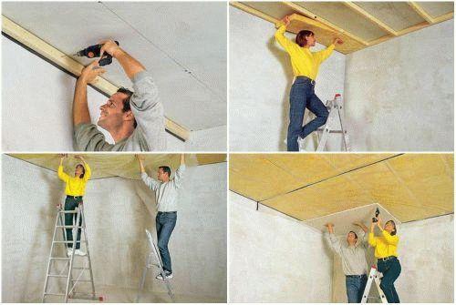 Как и чем утеплить потолок в частном доме. Минеральная вата 24